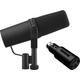 Shure MOTIV MVX2U + SM7B Bundle Microfono