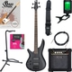 Ibanez SR300EBL-WK Electric Bass Weathered Black Starter Set