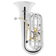 Classic Cantabile KT-20GD MardiBrass Tuba In Plastica In C Argento