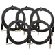 Pronomic Trendline INST-3S Cable de Instrumento 3m negro Set de 5