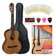 La Mancha Rubinito cm/59 3/4 Guitarra Clásica Set de Inicio