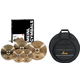 Meinl Pure Alloy Custom Medium Thin Expanded Set + Beckentasche