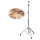 Paiste PST 5 16" Medium Crash + Standaard Recht Set
