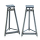 Solidsteel SS-6 Speaker Stands Pair Raw