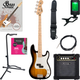 Squier Sonic Precision Bass 2-Color Sunburst Starter Set