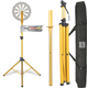 Pronomic DA-45S GD Soporte Para Dianas Dorado Set Incl. Bolsa De Transporte