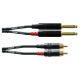 Cordial CFU 3 PC Câble Phono-Jack 3 m Paire