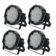 Showlite FLP-144 Flatline Panel LED,144x 10mm - 4er Set