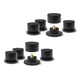 Dynavox BA-4 Highend Absorber 8er-Set schwarz