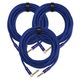 Pronomic Trendline INST-6B Cable de Instrumento 6m azul 3x Set