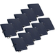 Classic Cantabile Deluxe Music Folder Blue 10-Pack