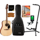 Fender California Standard Redondo Top in Abete Natural Set per Principianti