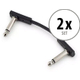 RockBoard Flat Patch Cable 5 cm Set de 2