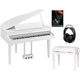 Yamaha Clavinova CLP-865GP Digitalflügel Weiß Set