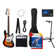 Rocktile Groover's Pack JB E-Bass Sunburst Set II