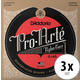 D'Addario EJ45 Pro-Arté Nylon 3x Set