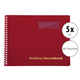 Helbling BMR30 Livre de Marche rouge 30 pochettes lot de 5