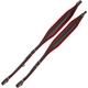 Alpenklang Akkordeonriemen Standard für Akkordeon 72/96 Bass - rot/braun