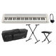 Casio CT-S1WE Casiotone Keyboard Weiß Deluxe Set
