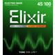 Elixir 14052 Basse Électrique Nanoweb Long Scale Light