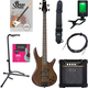 Ibanez GSR200B-WNF Basse Électrique Walnut Flat Starter Set