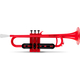 Classic Cantabile KTP-30RD MardiBrass Kunststoff Bb-Trompete Rot