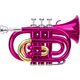 Classic Cantabile Brass TT-400 Bb-Taschentrompete pink