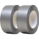 Gerband 246 Gaffa Tape Cloth Adhesive Tape 48mm x 50m Silver Gray 2x Set