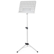 Classic Cantabile Leggio Orchestrale in Lamiera Forata Heavy Bianco