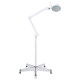 Showlite LL-6095D-Pro LED Magnifying Lamp 9W 3/5 Diopter Set incl. Rolling Stand