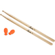 XDrum 5B Wood Drumsticks Practice Tip Set