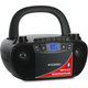 McGrey CDB-1016U BK Boombox With Cassette, Bluetooth and USB