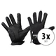XDrum DGL-5F Drummer Handschuhe Größe L 3x Set