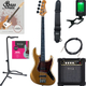 Jet Guitars JJB-300 GD R Bass Gold Starter Set