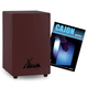 XDrum KC-37WR Cajón Infantil Rojo Vino Set con Escuela