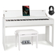 Classic Cantabile DP-S1 WM E-Piano Blanco mate Set