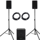 Pronomic Powerstage Concert 1508 2.1 Impianto PA Attivo 700 Watt