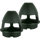 McGrey WPL-660GN BT 360° Outdoor-Lautsprecher mit Bluetooth Paar Grün