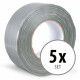 Stagecaptain DT-4850G-PRO Cloth Tape Gaffa Tape 50m 5-Pack Gray