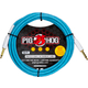 Pig Hog Hex Series Silent Kabel 3m Daphne Blue