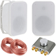 McGrey OLS-651WH Outdoor-luidsprekers 60 Watt Wit met Bluetooth Set
