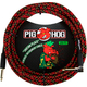 Pig Hog "Tartan Plaid" Instrumentenkabel 6m Winkel