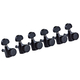 Ortega OTMLOCK6L-GB Clavijas Para Guitarra Negras