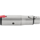 Pronomic AD-JFXF Adapter 6,3mm Jack female / XLR female