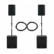 Pronomic Powerstage Concert 1510 2.2 Impianto PA attivo 1000 Watt