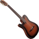 Ibanez FRH10NL-BSF Gitaar Brown Sunburst Flat