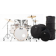 Pearl Export EXX725SNBR/C777 Drumkit Slipstream White Set mit Taschen