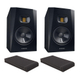 Set Adam Audio T7V con piastre assorbenti da 7"