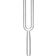 Meinl Sonic Energy SOLCTF528 Solfeggio Crystal Tuning Fork 528 Hz / C5