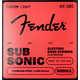 Fender SubSonic 9050CL Custom Light Stainless Steel Flatwound